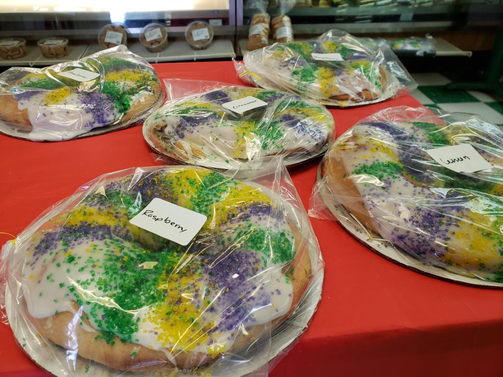 pastries king cakes